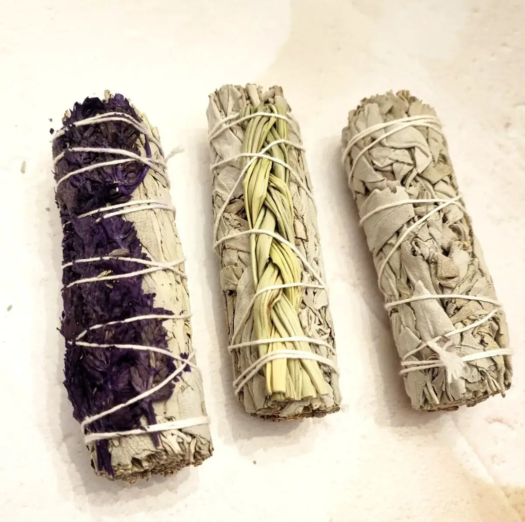 Salvia Blanca con SweetGrass