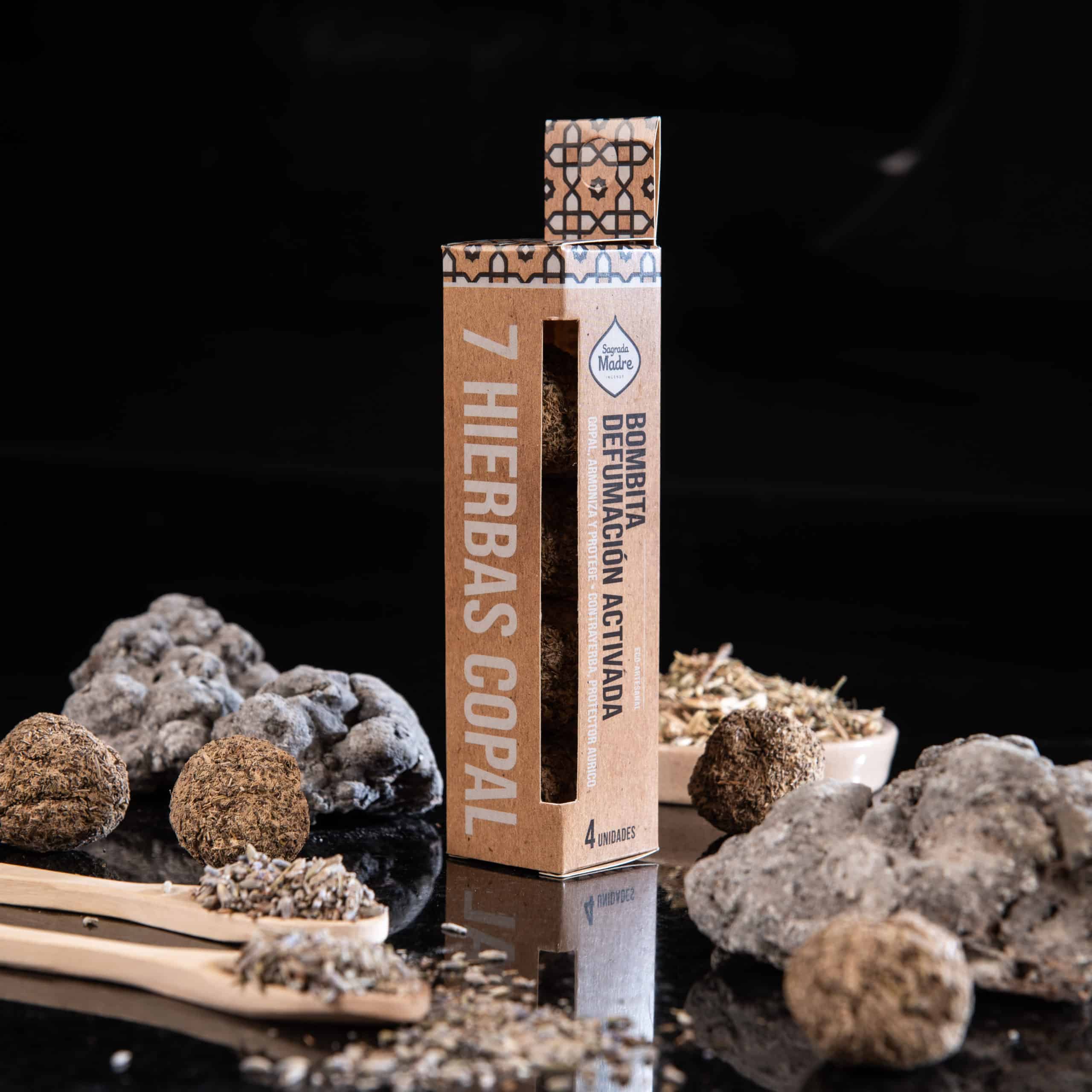 Bombita Defumación - 7 Hierbas Copal