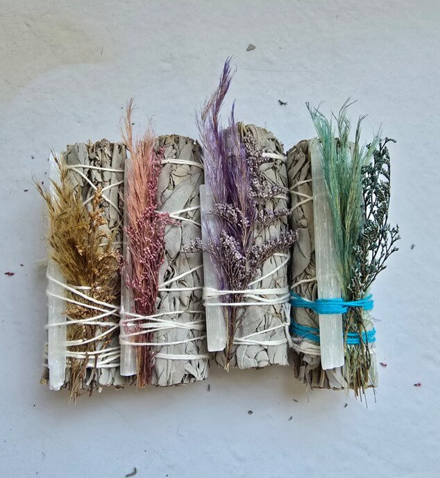 Salvia Blanca y Selenita