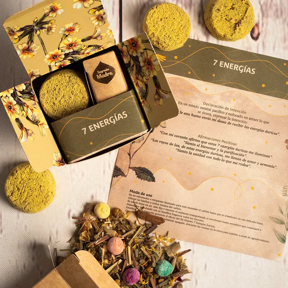 Kit Humito Sagrado - 7 Energías